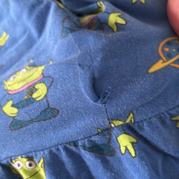 Toy Story 4 Pixar Pizza Planet Alien Stretchy Dress - Picture 4 of 9